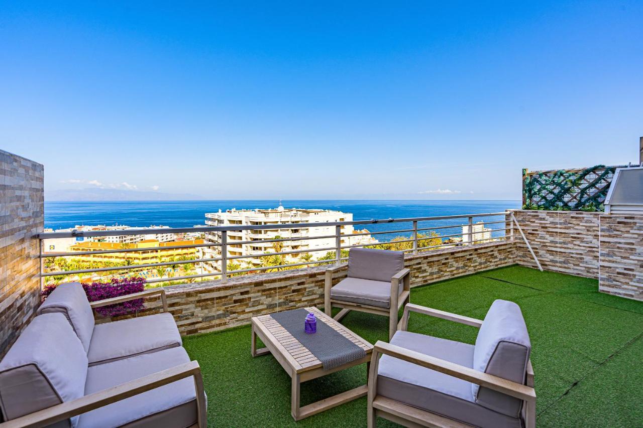 Luxury Apartment With Stunning Ocean View Puerto de Santiago  Ngoại thất bức ảnh